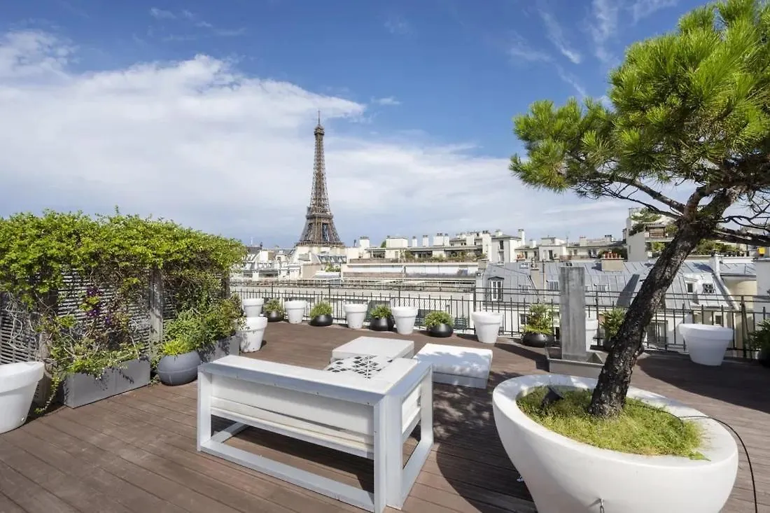 Charming Parisian Apartment With A Stunning Terrace Casa de Férias Paris